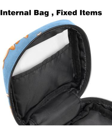 Buy Portable Women's Binding-Storage Bags | Menstrual Cup & Pad Pockets | Cute Corgi Pattern | Perfect for Teens & First Period | International Shipping Available - Buy Online on GoSupps.com