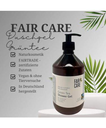 Fair Squared Shower gel for skin and hair 475 ml green tea moisturizing FAIRTRADE shower gel fresh scent with green tea - Buy Online on GoSupps.com