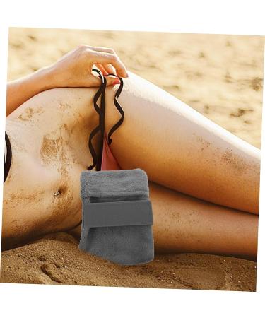 De Nettoyage De Sable pour Plage limine Facilement Le Sable des Mains Et Accessoire Pratique pour Vos Plage 15.00X11.00X1.50CM Gris - Buy Online on GoSupps.com