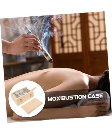 CliSpeed Kasten Moxibusion Box - Creative Moxa Burner with Scalding Protection for Effective Moxibustion - International Shipping Available - Buy Online on GoSupps.com