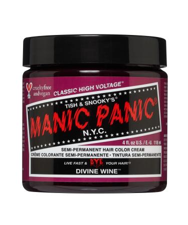 Manic Panic Divine Vin Sans Cruaut Vegan et Vibrant 118ml