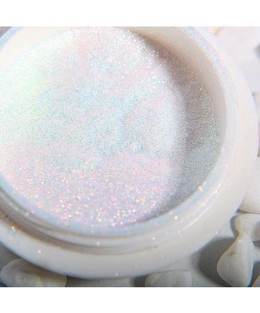 Mermaid Chrome Nail Powder - Holographic Nail Art Decoration & Manicure Pigment Set for Stunning Nails - Buy Online on GoSupps.com