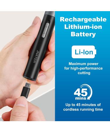 Buy 2 in 1 Ear Nose Hair Trimmer - USB Rechargeable Waterproof & Pain-Free Grooming Tool for Men - Buy Online on GoSupps.com