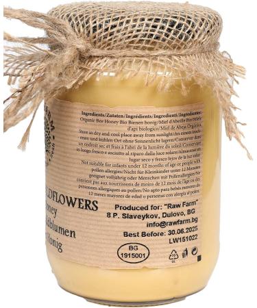 900 g Organic Creamed Wildflowers and Herbs Bee Honey - Buy Online on GoSupps.com