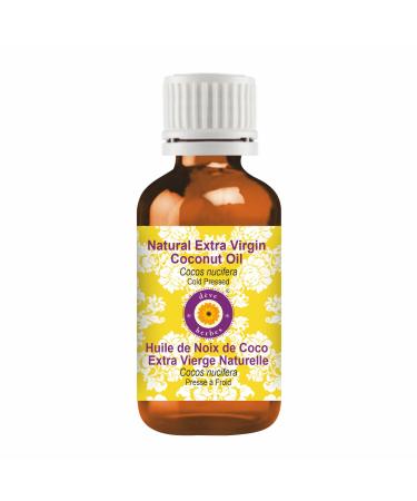 d ve herbes Natural Extra Virgin Coconut Oil (Cocos nucifera) Cold Pressed 5ml (0.16 oz)