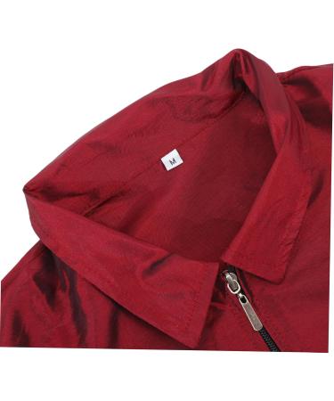 FRCOLOR Hairstylist Work Clothes Clothing Work Dress Dog Grooming Workwear Barber Apron Pet Grooming Work Wear Grooming Clothes Red Uniform Men and Women Hair Dye Nylon Polyester - Buy Online on GoSupps.com