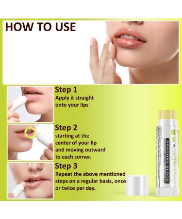 Dragon's Blood Lip Balm - Cruelty-Free Hydration for Plumper Younger Lips - Made in the USA - Buy Online on GoSupps.com