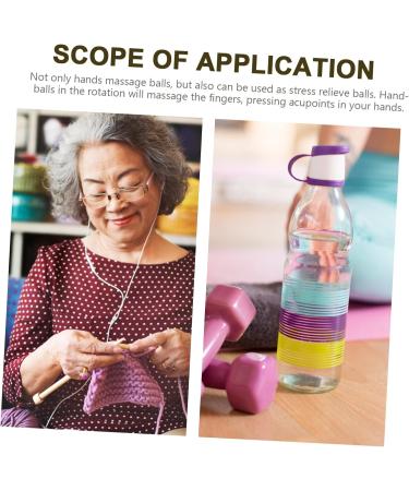 Shop Homsfou Jade Massage Balls - Chinese Stress Relief & Fitness Hand Massage Balls for Seniors - Buy Online on GoSupps.com