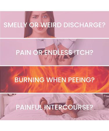 Bioactrin Yeast Infection Treatment for Women - Clinically Tested Bacterial Vaginosis Probiotics - Vaginal pH Balance & Supplements - 28 Capsules - Buy Online on GoSupps.com