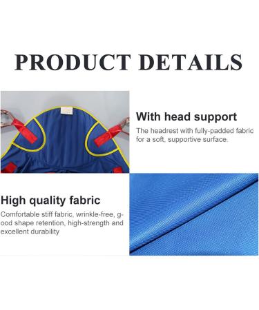 Patient Lift Stair Slide Sling Patient Lift Transferring Pads 90/150 Kg Max Load 4 Sling Points and Height Adjustable Durable Pearl Cotton and Nylon Fabric for Disabled Seniors Medium - Buy Online on GoSupps.com