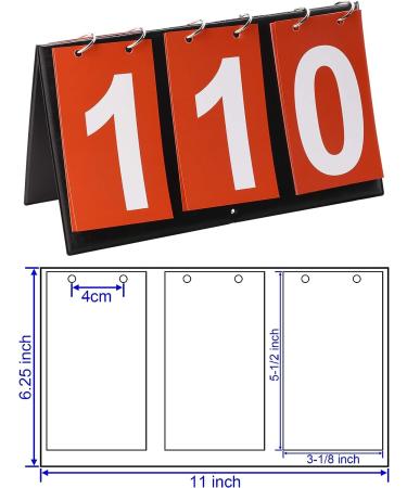 Bluecell Portable Table Top Scoreboards - Set of 2 for Volleyball, Basketball, Table Tennis - Buy Online on GoSupps.com