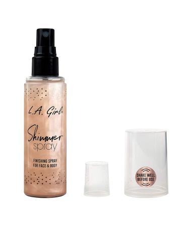L.A. Girl Shimmer Spray Rose Gold - 2.7 Fl Oz | Cosmetics & Beauty Products - Buy Online on GoSupps.com