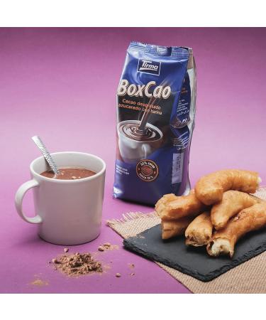 Tirma Spanish Thick Hot Chocolate Powder | Perfect for Churros | Suitable for Vegans | Non-GMO | Made in Spain | 400 g - Buy Online on GoSupps.com