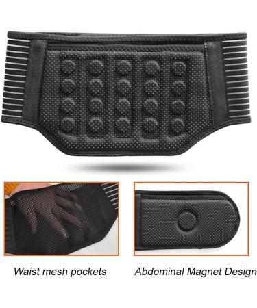 Botizr Self-Warming Support Belt for Lower Back Pain Relief - Unisex Waist & Lumbar Support for Herniated Disc & Sciatica (Size M) - Buy Online on GoSupps.com