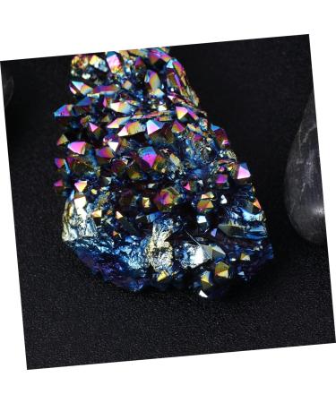 FOMIYES 3 Pcs Natural Crystal Amethyst Rock Home Accessories Good Crystal Desktop Adornment House Quartz Colorfulx3pcs 9.5X5.5CMx3pcs - Buy Online on GoSupps.com