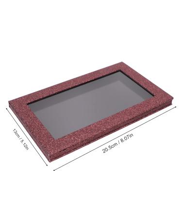 Magnetic Empty Makeup Blush Eyeshadow Palette with Transparent Lid & Mirror - Versatile Refillable Magnetic Makeup Organizer - Buy Online on GoSupps.com