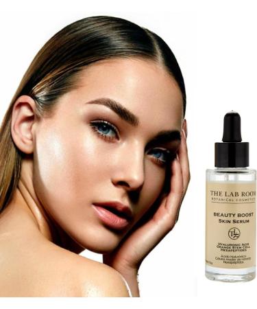  The Lab Room Serum Facial The Lab Room Beauty Boost Serum 30ml Young and luminous skin with anti wrinkle face gel with hyaluronic acid - Buy Online on GoSupps.com