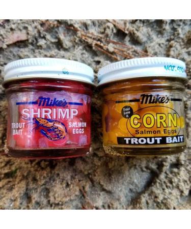 Mike's Fishing Salmon Egg Shrimp Bait in Fl. Pink - Trout Lure for Successful Fishing Trips - Buy Online on GoSupps.com