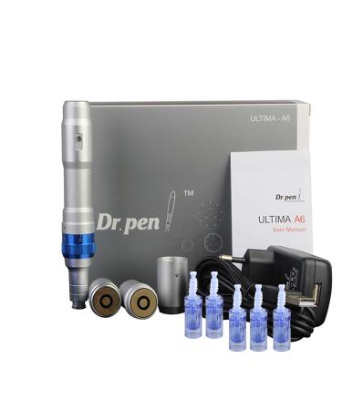 Dr.Pen Ultima A6 Professional Rechargeable Skin Care Tool with 5Pcs Cartridges-5x12pin