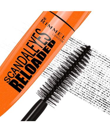Rimmel London Scandaleyes Reloaded Mascara 12ml - Brown/Black - Long Lasting Formula - Buy Online on GoSupps.com
