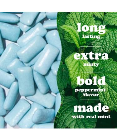 Project 7 Sugar Free Gum Everest Peppermint - 50 Pieces, Long Lasting Xylitol Gum | Aspartame Free, Sugar Free Chewing Gum - Pack of 1 - Buy Online on GoSupps.com