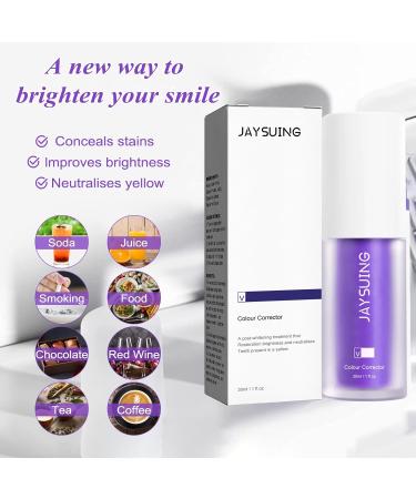 IJGD Purple Toothpaste - Color Corrector for Whiter Teeth | International Shipping - Buy Online on GoSupps.com