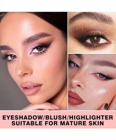 DE'LANCI Soft Pink Brown Eyeshadow Palette - 12 Color Matte Shimmer Nudes Neutral Palette for Natural or Smoky Eyes - Long Lasting, Ultra-Blendable Earth Tones for Women and Girls - Buy Online on GoSupps.com
