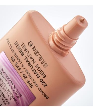 Revlon Youth Fx Fill + Blur Foundation 220 Natural Beige SPF20 30ml - Buy Online on GoSupps.com