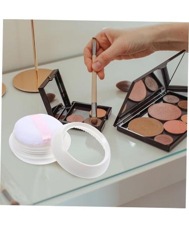 BIUDECO 2 Sets Powder Box Empty Powder Case Foundation Make-up Powder Face Powder Makeup Jar Flour Container - Buy Online on GoSupps.com