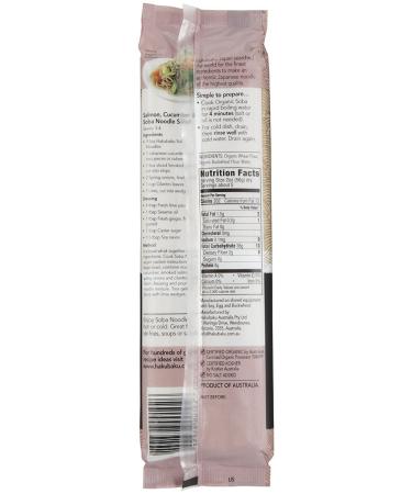 Hakubaku  3 Packs  Organic Soba Noodles Japanese Buckwheat Noodles (no salt added) 9.5-Ounce 9.5 Ounce (Pack of 3) - Buy Online on GoSupps.com