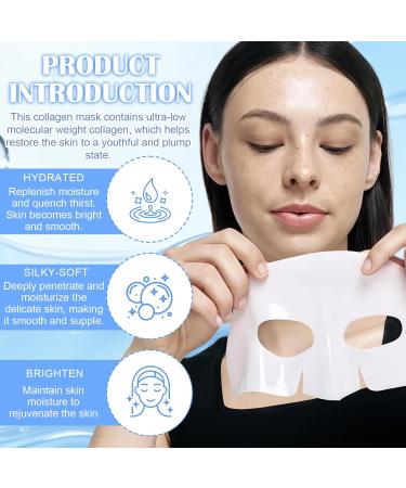 10 Unit s Masque Collagene Hydratant Visage Masque Bio Collagene Att nuez les Ridules et les Rides Hydratant et Anti- ge Raffermissante 2 unit (Lot de 1) - Buy Online on GoSupps.com