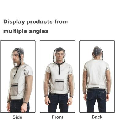 Yahunosu Mosquito Jacket - Breathable Insect & Midge Mesh Hooded Clothing for Men & Women | Ideal for Fishing Hiking Camping & Outdoor Adventures - Buy Online on GoSupps.com
