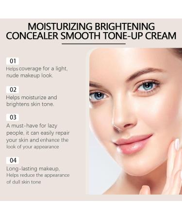 WRANBAO Focusing whitemaking concealer cream supple tons of tilting cream luxuriously stranding makeup creams oilcontrolling concealer and foundation creams covers impurities 2 pieces - Buy Online on GoSupps.com