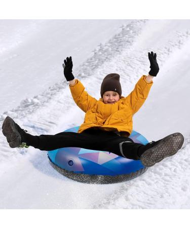 JOYIN 34 Inches Inflatable Snow Tubes (2 Sets) - Heavy Duty Sled for Kids and Adults - Buy Online on GoSupps.com