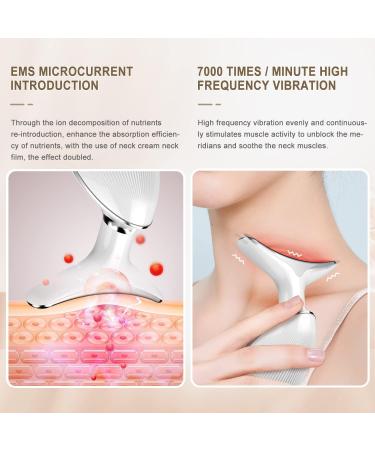 Coobes EMS Facial Massage Device - Anti-Fold & Neck Tightening | 3 LED Modes for Radiant Skin - Buy Online on GoSupps.com