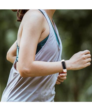 4 Pack Soft Silicone Bands for Fitbit Luxe - Wine Red/Black/White/Grey (Small) - Replacement Wristband for Fitbit Luxe/Luxe Special Edition - Men and Women - Buy Online on GoSupps.com