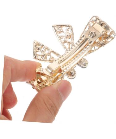 hair jewelry clips girls hair accessories hair clasp women hair accessories rhinestone hair accessory hair accessories for girls hair clip hairpin women's white crystal alloy - Buy Online on GoSupps.com