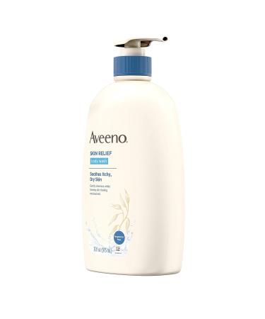 Aveeno Skin Relief Fragrance-Free Body Wash for Dry Itchy Skin - Gentle, Soap-Free & Dye-Free 33 fl. oz - Buy Online on GoSupps.com