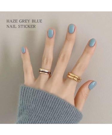 JMEOWIO Blue Nail Foil - Self-Adhesive UV Curing Nail Stickers | Aqua Green Nail Design Accessories - Buy Online on GoSupps.com