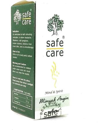 Safe Care Roll On Refreshing Oil Aromatherapy - 5ml Pack of 3 | International Shipping - Buy Online on GoSupps.com