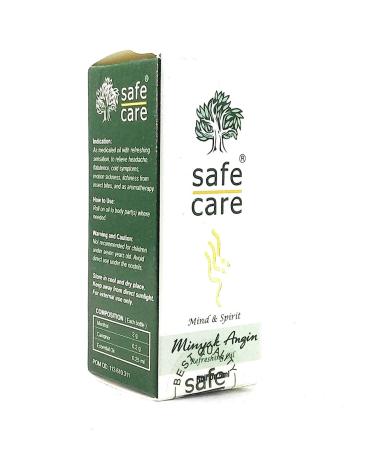 Safe Care Roll on Refreshing Oil Aromatherapy 5 Ml (Pack of 6)