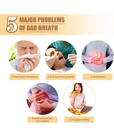 MOUMOUTEN 60pcs Mouth Clear Navel Paste - Natural Mugwort Belly Stickers for Fresh Breath & Oral Care - Buy Online on GoSupps.com