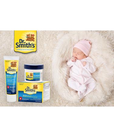 Dr. Smith's Quick Relief Diaper Rash Ointment 3oz - Fast Soothing Formula - Buy Online on GoSupps.com