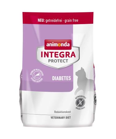 animonda Integra Protect Diabetes cat diet cat food dry food for diabetes mellitus 1200g 1.2 kg (Pack of 1)