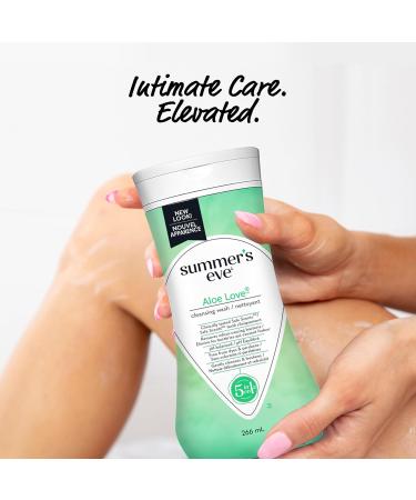 Summer's Eve Cleansing Wash Aloe Love Scent 266ml Aloe Vera 266 ml (Pack of 1) - Buy Online on GoSupps.com