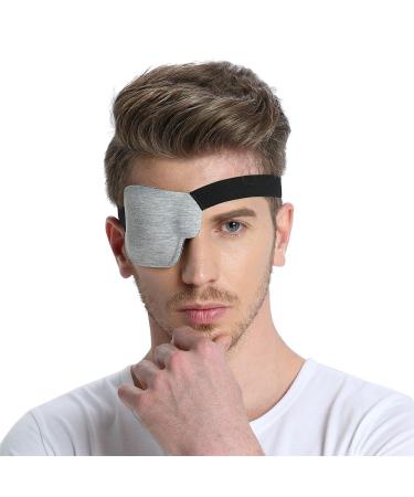 3D Eye Patch - Gray (Right Eye)