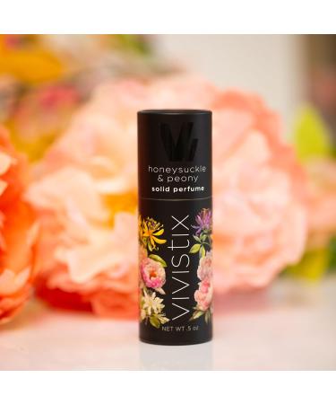 Solid Perfume Stick | Honeysuckle + Peony scent 0.5 Ounce (Pack of 1) - Buy Online on GoSupps.com