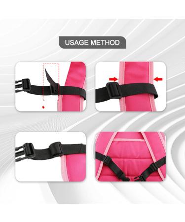 Khiry 7-Piece Chest Strap Backpack Set - Adjustable Chest Strap Satchel with Spare Buckles for Hiking & Jogging - Buy Online on GoSupps.com