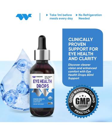 Eyebright Herb Drops with Lutein Bilberry & Blueberry Extract Non GMO Gluten Free 2oz 2 Fl Oz (Pack of 1) - Buy Online on GoSupps.com