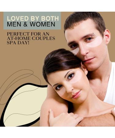 Gemini Under Eye Patches - Reduce Puffiness Dark Circles & Wrinkles | 5 Pairs Biocellulose Masks | Certified Vegan - Buy Online on GoSupps.com